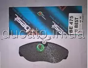 Передние тормозные колодки на Citroen Jumper (1994-2002), 425459, BE475