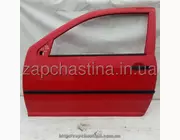 Дверь передняя левая VW Golf 4, красная, купе