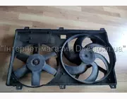 Б/У Диффузор радиатора Peugeot Boxer (1994-2002) на 2 вентилятора, 1308H7, 1305196080