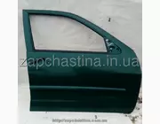 Дверь передняя правая VW Caddy 2, зеленая