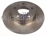 Тормозной диск передний не вентилируемый R15 Citroen Jumper (1994-2002), 4246J8, 4249H6, 1606308980, FT31032