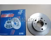 Передние вентилируемые тормозные диски Citroen Jumper II (2002-2006) R16, 4249G5, 4246Y5, 4249H9, 1606401680, FT31034